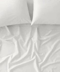 Organic Cool-Air Percale Fitted Sheet