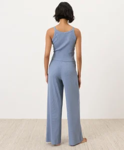 Organic Dream Rib Wide Leg Lounge Pant