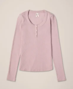 Organic Easy Rib Slim Henley