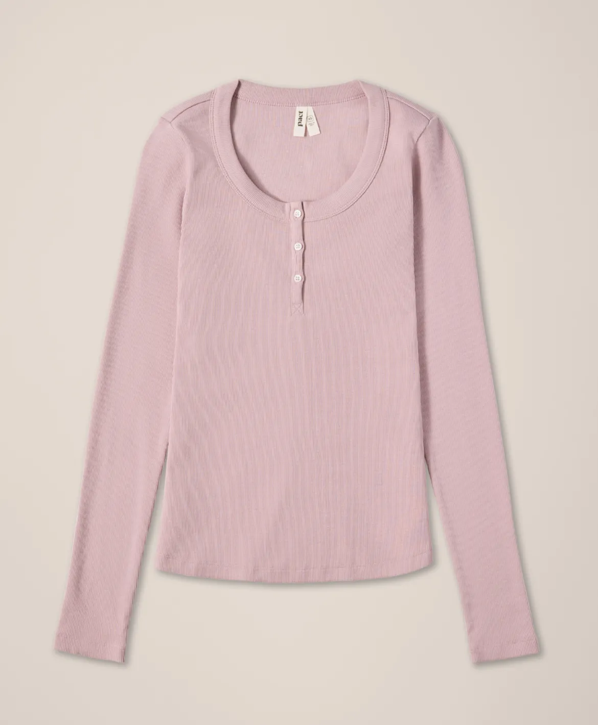 Organic Easy Rib Slim Henley
