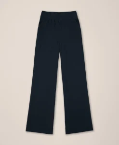 Organic Easy Rib Wide Leg Lounge Pant