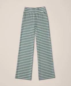Organic Easy Rib Wide Leg Lounge Pant