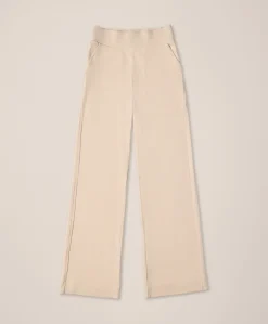 Organic Easy Rib Wide Leg Lounge Pant