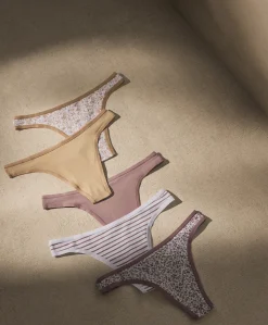 Organic Everyday Classic Fit Thong 5-Pack