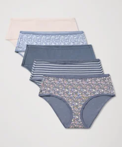 Organic Everyday Mid Rise Hipster 5-Pack