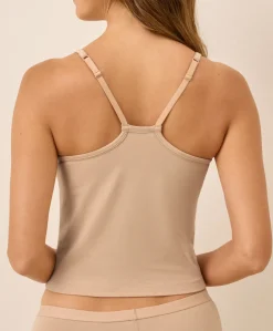 Organic Everyday Shelf Bra Cropped Camisole