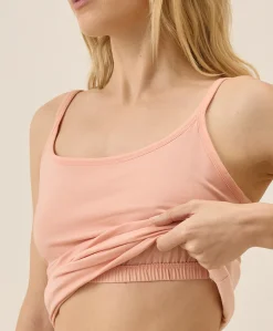 Organic Everyday Shelf Bra Long Camisole