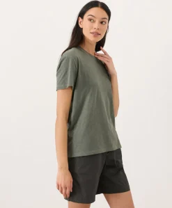 Organic Featherweight Slub Relaxed Crewneck Tee
