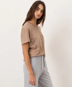Organic Featherweight Slub Relaxed Crewneck Tee