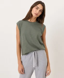 Organic Featherweight Slub Relaxed Muscle Tee