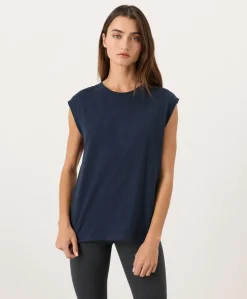 Organic Featherweight Slub Relaxed Muscle Tee