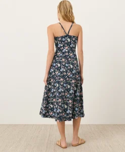 Organic Fit & Flare Midi Dress