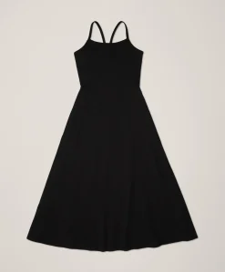 Organic Fit & Flare Midi Dress