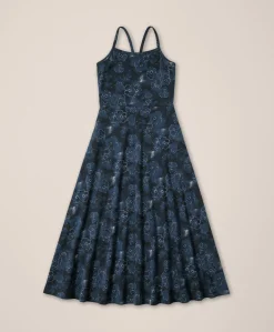 Organic Fit & Flare Midi Dress