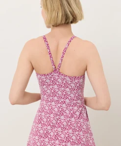 Organic Fit & Flare Midi Dress