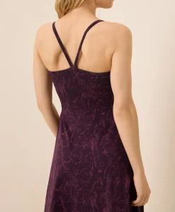 Organic Fit & Flare Midi Dress
