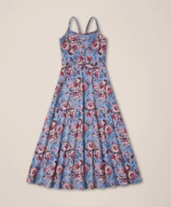 Organic Fit & Flare Midi Dress