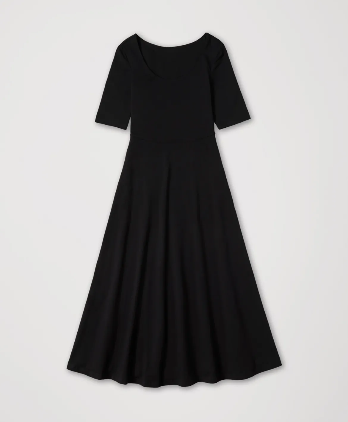 Organic Fit & Flare Signature Scoop Dress