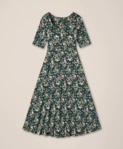 Organic Fit & Flare Signature Scoop Dress