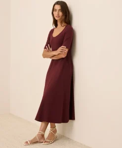Organic Fit & Flare Signature Scoop Dress