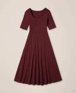 Organic Fit & Flare Signature Scoop Dress
