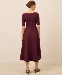 Organic Fit & Flare Signature Scoop Dress