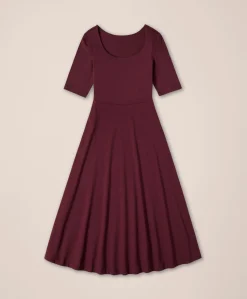 Organic Fit & Flare Signature Scoop Dress
