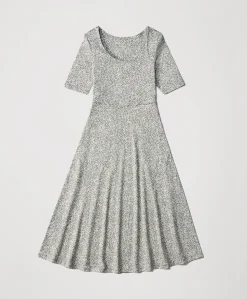 Organic Fit & Flare Signature Scoop Dress
