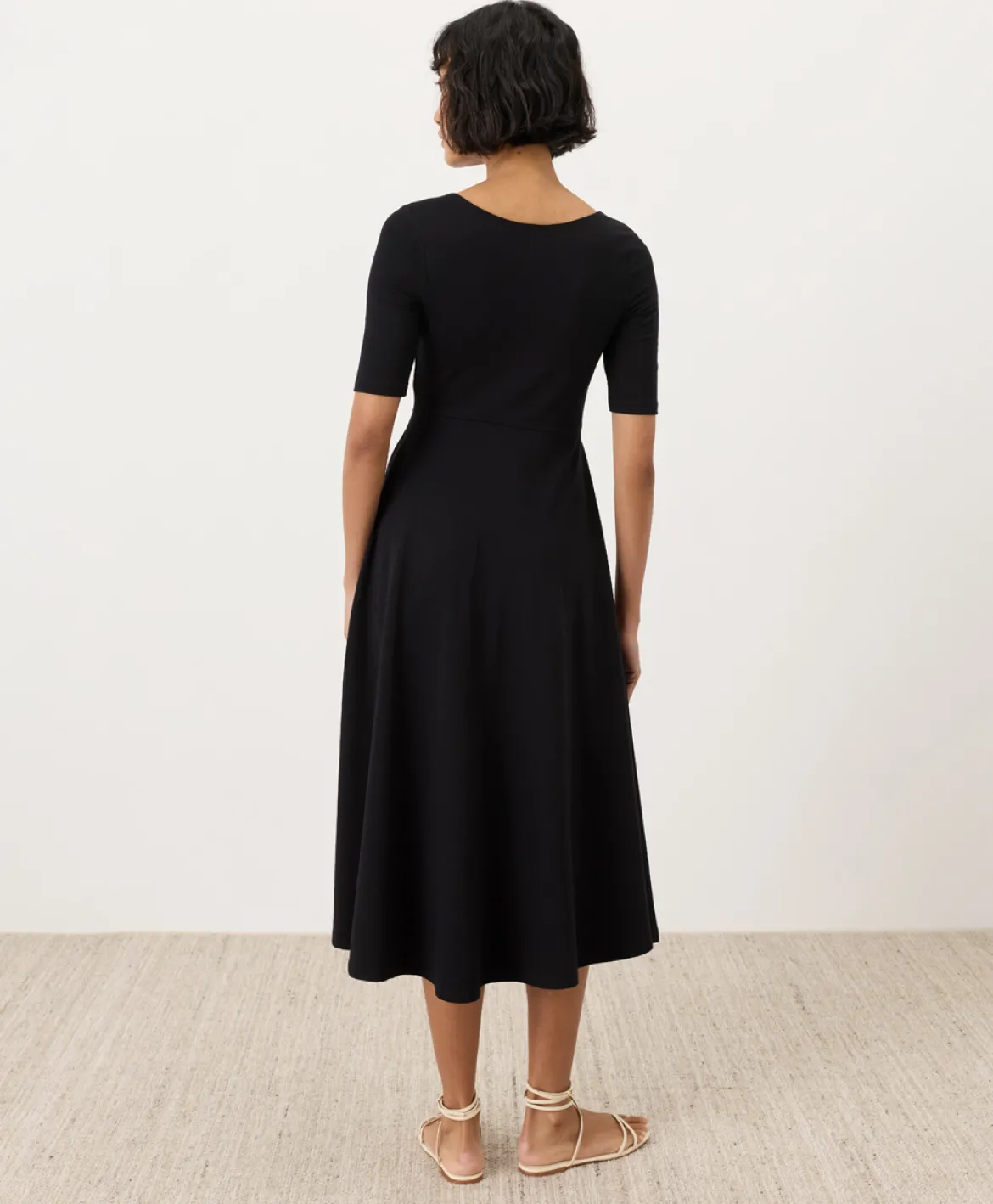 Organic Fit & Flare Signature Scoop Dress