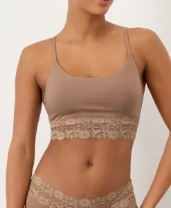 Organic Lace Modern Scoop Bralette