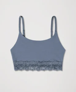Organic Lace Modern Scoop Bralette