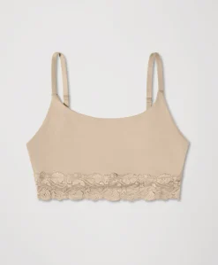 Organic Lace Modern Scoop Bralette