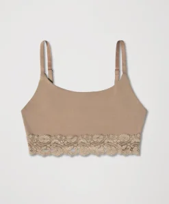 Organic Lace Modern Scoop Bralette