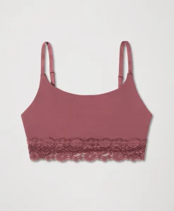 Organic Lace Modern Scoop Bralette
