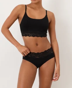 Organic Lace Modern Scoop Bralette