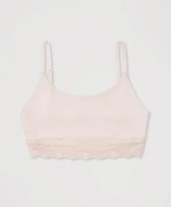 Organic Lace Modern Scoop Bralette