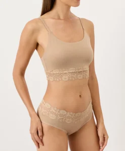 Organic Lace Modern Scoop Bralette