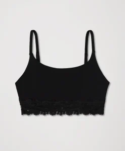 Organic Lace Modern Scoop Bralette