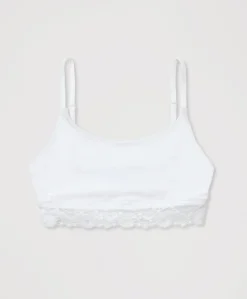 Organic Lace Modern Scoop Bralette