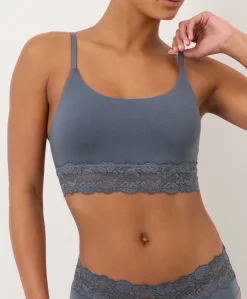 Organic Lace Modern Scoop Bralette