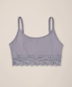 Organic Lace Smooth Cup Bralette