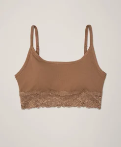 Organic Lace Smooth Cup Bralette