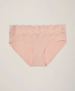 Organic Lace Waist Brief