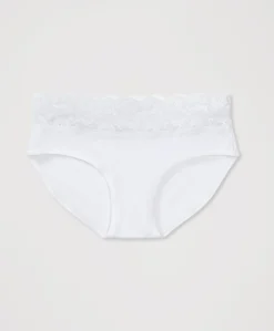 Organic Lace Waist Brief