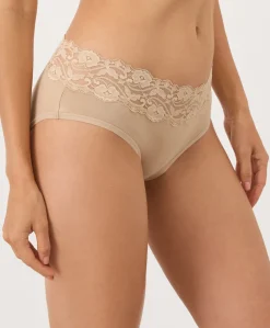 Organic Lace Waist Brief
