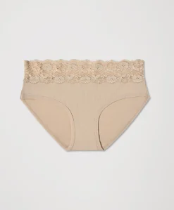 Organic Lace Waist Brief