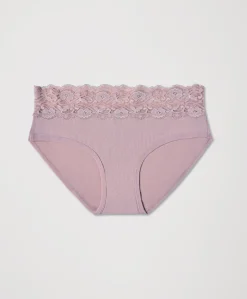 Organic Lace Waist Brief