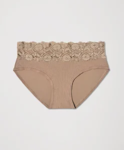 Organic Lace Waist Brief