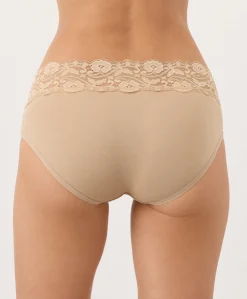 Organic Lace Waist Brief