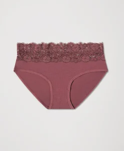 Organic Lace Waist Brief